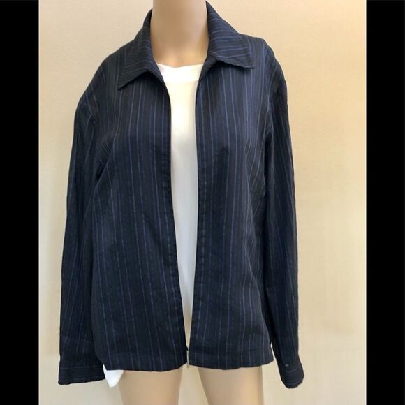Sz US10 Vintage 90’s Emanuel Ungaro Zip Jacket - Picture 11 of 15